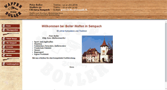 Desktop Screenshot of boller-waffen.ch